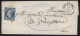 France - Yvert N° 14 Sur LsC Obl PC 422 Boen Sur Lignon Pour Panissières - 16/10/1857 - 1849-1876: Klassik