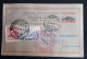Lot #1 Thessaloniki -1938 Stationery  Censored Pc. Greece - Jewish Judaica MOISE NEHAMA FILS - TRANSPORTS INTERNATIONAUX - Postal Stationery