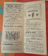 Programme Cinéma Concert Pierrot Blanc Palace Colombes (Hauts De Seine) Films Muets Concert Music Hall Avant 1914 - Programs