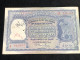 INDIA 100 RUPEES P-43  1957 TIGER ELEPHANT DAM MONEY BILL Rhas Pinhole ARE BANK NOTE Red Numbers Above And Below 1 Pcs A - India