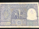 Delcampe - INDIA 100 RUPEES P-43  1957 TIGER ELEPHANT DAM MONEY BILL Rhas Pinhole ARE BANK NOTE Black Numbers Above And Below 1 Pcs - Inde