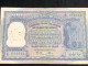 INDIA 100 RUPEES P-43  1957 TIGER ELEPHANT DAM MONEY BILL Rhas Pinhole ARE BANK NOTE Black Numbers Above And Below 1 Pcs - Inde