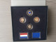 Delcampe - Nederland Combiset 2015 "30 Jaar Europese Vlag" - 4 X 2€ Proof + 2 Zilveren Plaatjes - !! Zelden Aangeboden !! - Netherlands