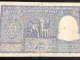 Delcampe - INDIA 100 RUPEES P-43  1957 TIGER ELEPHANT DAM MONEY BILL Rhas Pinhole ARE BANK NOTE Black Numbers Above And Below 1 Pcs - Inde