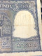 Delcampe - INDIA 100 RUPEES P-43  1957 TIGER ELEPHANT DAM MONEY BILL Rhas Pinhole ARE BANK NOTE Black Numbers Above And Below 1 Pcs - India