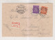 YUGOSLAVIA ZAGREB 1932 Priority Cover To Switzerland - Lettres & Documents