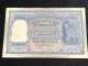 INDIA 100 RUPEES P-43  1957 TIGER ELEPHANT DAM MONEY BILL Rhas Pinhole ARE BANK NOTE Black Numbers Above And Below 1 Pcs - India