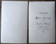 2 Images Pieuses ( Première Communion 1905) - Andachtsbilder