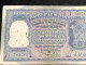 INDIA 100 RUPEES P-43  1957 TIGER ELEPHANT DAM MONEY BILL Rhas Pinhole ARE BANK NOTE Black Numbers Above And Below 1 Pcs - Indien