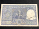 INDIA 100 RUPEES P-43  1957 TIGER ELEPHANT DAM MONEY BILL Rhas Pinhole ARE BANK NOTE Black Numbers Above And Below 1 Pcs - Indien