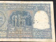 Delcampe - INDIA 100 RUPEES P-43  1957 TIGER ELEPHANT DAM MONEY BILL Rhas Pinhole ARE BANK NOTE Black Number Below 1 Pcs Au Very Ra - Inde