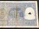 Delcampe - INDIA 100 RUPEES P-43  1957 TIGER ELEPHANT DAM MONEY BILL Rhas Pinhole ARE BANK NOTE Black Number Below 1 Pcs Au Very Ra - Inde