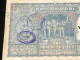 Delcampe - INDIA 100 RUPEES P-43  1957 TIGER ELEPHANT DAM MONEY BILL Rhas Pinhole ARE BANK NOTE Black Number Below 1 Pcs Au Very Ra - Inde