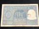 Delcampe - INDIA 100 RUPEES P-43  1957 TIGER ELEPHANT DAM MONEY BILL Rhas Pinhole ARE BANK NOTE Black Number Below 1 Pcs Au Very Ra - Indien