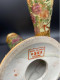 Delcampe - ROYAL SATSUMA 1950 Paire Chandeliers Porcelaine Dorures Made In China Ht 21cm   #240057 - Art Asiatique