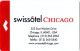 STATI UNITI  KEY HOTEL   Swissôtel Chicago - Geneva The Lobby Lounge - Chiavi Elettroniche Di Alberghi