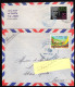 Colombie Colombia 2 Enveloppe Cover Letter Lettre Thème Timbres Cyclisme Et Musique - Colombie