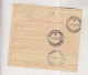 YUGOSLAVIA PTUJ 1936 Nice Parcel Card - Covers & Documents