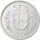 Monnaie, Suisse, 5 Francs, 1954, Bern, TTB, Argent, KM:40 - Autres & Non Classés