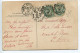 CPA Voyagé 1906 * Une Heureuse Rencontre ( Mendiant Couple élégante ) Editeur C.L.C. - Andere & Zonder Classificatie