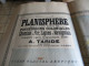 PLANISPHERE A. TARIDE - LES CINQ PARTIES DU MONDE- POSSESSIONS COLONIALES, Chemins De Fer ( Pas Courant ) VOIR SCANS - Carte Stradali