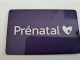 CADEAU   GIFT CARD  /   PRENATAL   CARD    /   / NOT LOADED/  MINT CARD     ** 16691 ** - Cartes Cadeaux