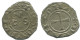 CRUSADER CROSS Authentic Original MEDIEVAL EUROPEAN Coin 0.6g/16mm #AC120.8.U.A - Other - Europe