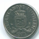 25 CENTS 1971 ANTILLES NÉERLANDAISES Nickel Colonial Pièce #S11489.F.A - Netherlands Antilles