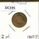 2 PFENNIG 1965 F BRD ALEMANIA Moneda GERMANY #DC195.E.A - 2 Pfennig