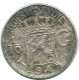 1/10 GULDEN 1945 P NIEDERLANDE OSTINDIEN SILBER Koloniale Münze #NL14109.3.D.A - Niederländisch-Indien