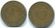 1 CENT 1962 SURINAM NIEDERLANDE Bronze Fish Koloniale Münze #S10881.D.A - Surinam 1975 - ...