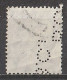 ITALIA REP. 1955 - SIRACUSANA - 25L. VIOLETTO (PERFIN "B.C.I" Banca Comm. Italiana) - 1v. USATO - (Cod. 1634) - 1946-60: Used