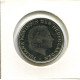 2 1/2 GULDEN 1980 NETHERLANDS Coin #AU512.U.A - 1948-1980 : Juliana