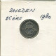 25 ORE 1980 SUECIA SWEDEN Moneda #AR512.E.A - Suède