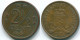 2 1/2 CENT 1971 NIEDERLÄNDISCHE ANTILLEN Bronze Koloniale Münze #S10492.D.A - Netherlands Antilles