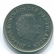 1 GULDEN 1971 NETHERLANDS ANTILLES Nickel Colonial Coin #S11996.U.A - Antillas Neerlandesas