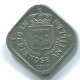 5 CENTS 1977 NIEDERLÄNDISCHE ANTILLEN Nickel Koloniale Münze #S12275.D.A - Antilles Néerlandaises