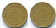 1 GULDEN 1990 ANTILLAS NEERLANDESAS Aureate Steel Colonial Moneda #S12115.E.A - Netherlands Antilles