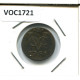 1781 UTRECHT VOC DUIT IINDES NÉERLANDAIS NETHERLANDS NEW YORK COLONIAL PENNY #VOC1721.10.F.A - Nederlands-Indië