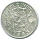 1/10 GULDEN 1945 S NETHERLANDS EAST INDIES SILVER Colonial Coin #NL13987.3.U.A - Indie Olandesi