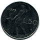 50 LIRE 1979 ITALY Coin #AZ533.U.A - 50 Lire