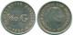 1/10 GULDEN 1966 ANTILLAS NEERLANDESAS PLATA Colonial Moneda #NL12923.3.E.A - Antille Olandesi