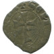 CRUSADER CROSS Authentic Original MEDIEVAL EUROPEAN Coin 0.5g/15mm #AC230.8.D.A - Other - Europe