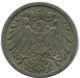 5 PFENNIG 1900 A ALEMANIA Moneda GERMANY #DB210.E.A - 5 Pfennig