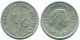 1/4 GULDEN 1967 ANTILLES NÉERLANDAISES ARGENT Colonial Pièce #NL11478.4.F.A - Netherlands Antilles