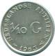 1/10 GULDEN 1963 NETHERLANDS ANTILLES SILVER Colonial Coin #NL12528.3.U.A - Antilles Néerlandaises