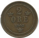 2 ORE 1902 SUECIA SWEDEN Moneda #AC981.2.E.A - Svezia