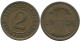 2 REICHSPFENNIG 1924 J GERMANY Coin #AE287.U.A - 2 Rentenpfennig & 2 Reichspfennig