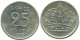 25 ORE 1959 SUECIA SWEDEN PLATA Moneda #AC519.2.E.A - Suède