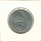 5 RUPIAH 1970 INDONESISCH INDONESIA Münze #AY862.D.A - Indonesië